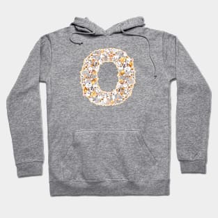 cat letter O(the cat forms the letter O) Hoodie